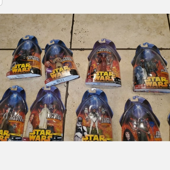 Star Wars Hasbro Revenge of the Sith ROTS 2005 Lot of 33 Set - Picture 6 of 9